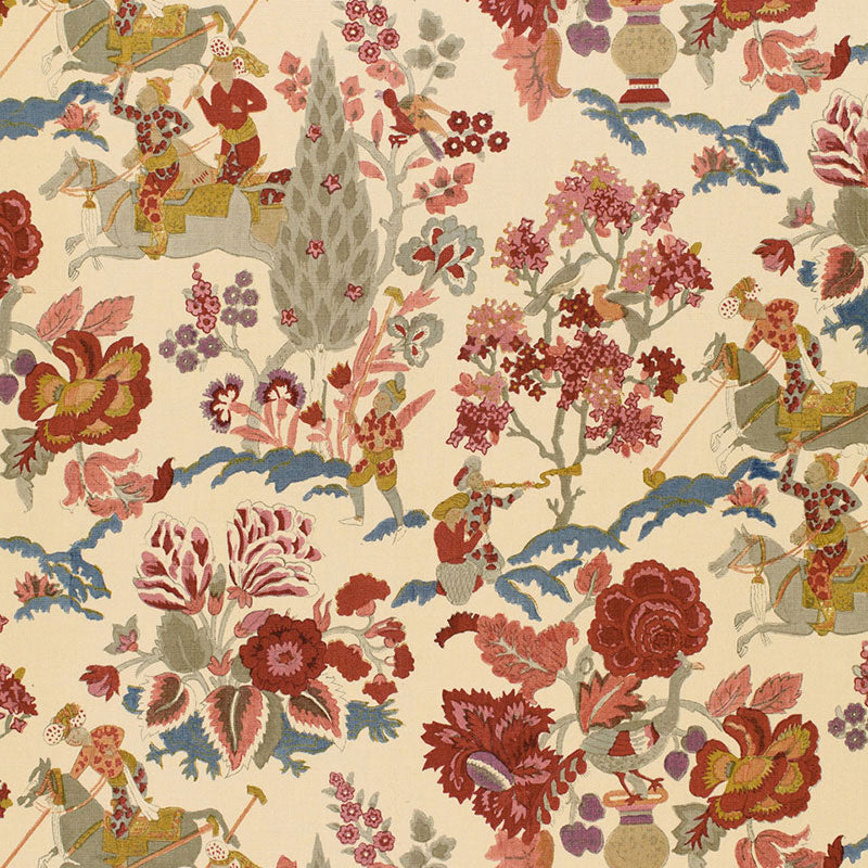 Schumacher PERSIAN LANCERS DOCUMENT Fabric | Atlanta Fabrics