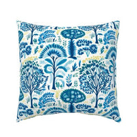 Atlanta Fabrics Sherwood Forest Blue Fabric | Atlanta Fabrics