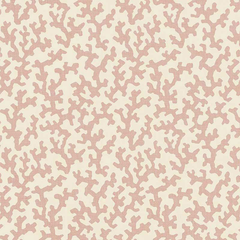Schumacher FOLLY TEMPLE PINK Fabric | Atlanta Fabrics
