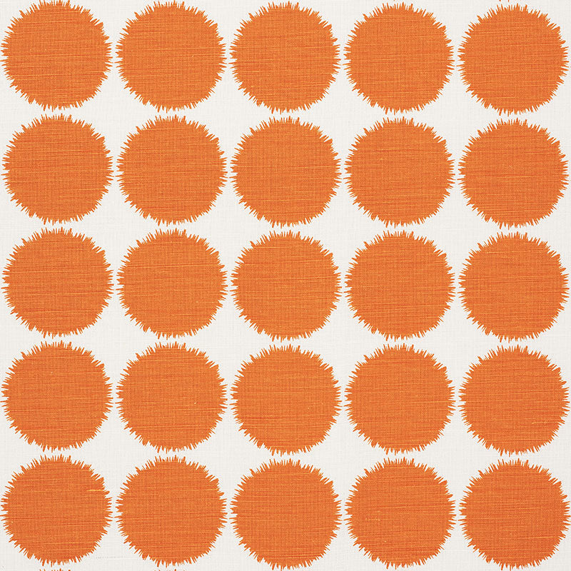 Schumacher FUZZ ORANGE Fabric | Atlanta Fabrics