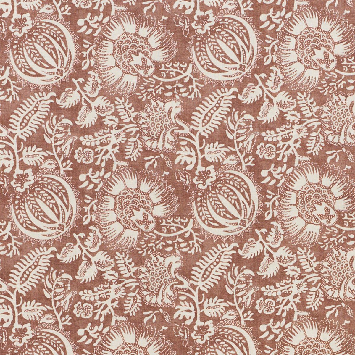 POMEGRANATE PRINT RUSSET