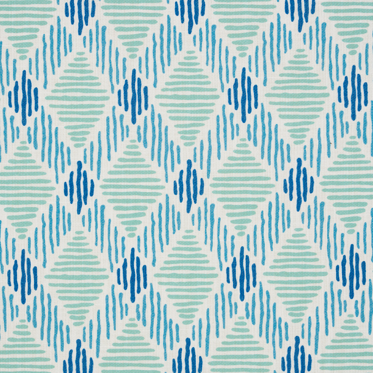 Schumacher DEXTER INDOOR/OUTDOOR TURQUOISE Fabric | Atlanta Fabrics