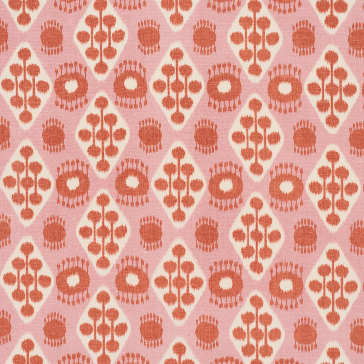 HAMILTON IKAT PINK AND TANGERINE