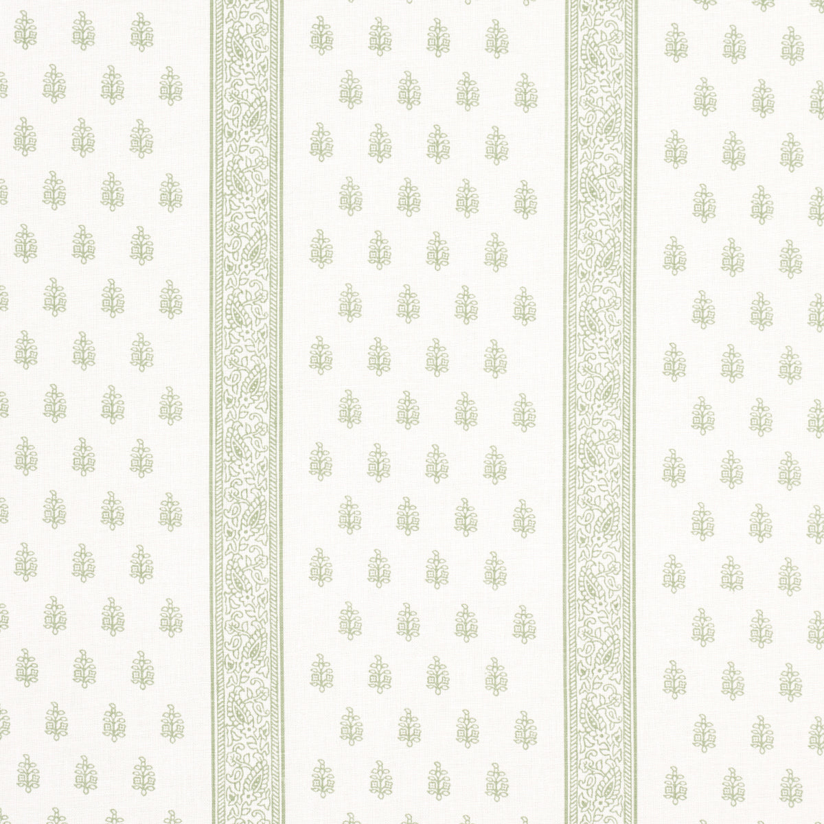 Schumacher KATSURA STRIPE LEAF Fabric | Atlanta Fabrics