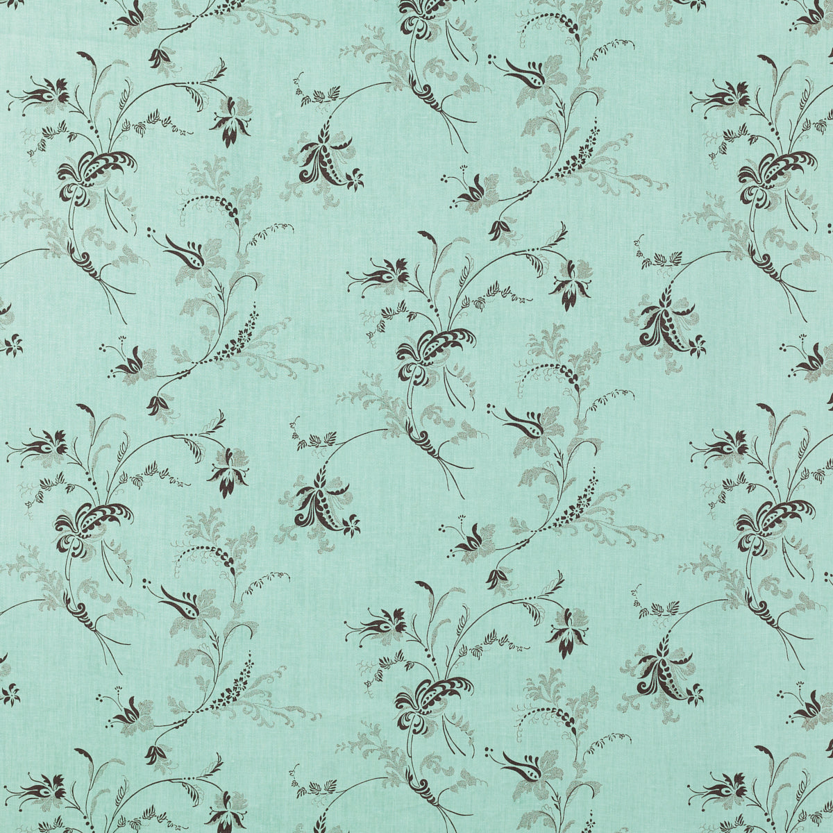 Schumacher ALBERTINE ROBIN'S EGG Fabric | Atlanta Fabrics