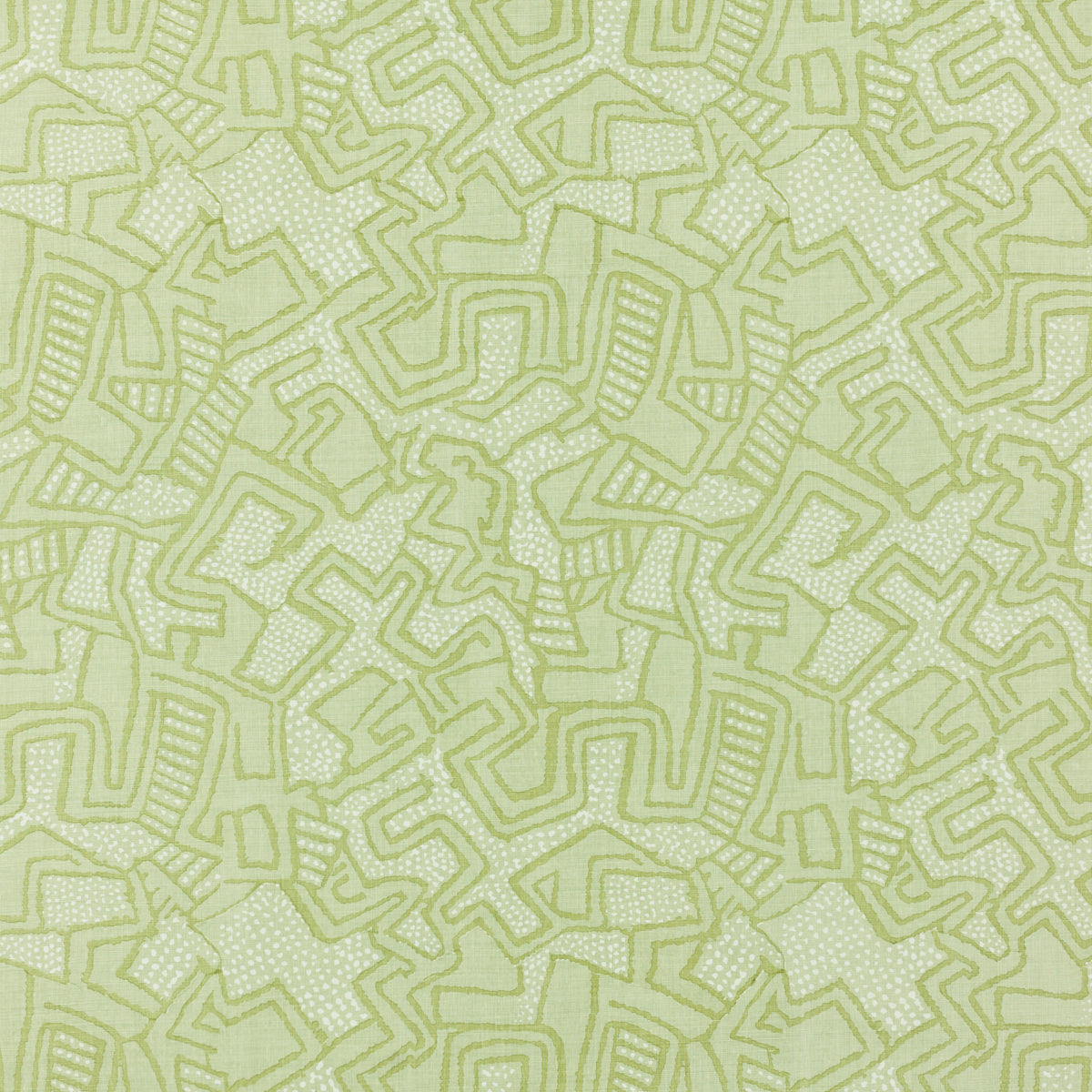 Schumacher SAIBO OLIVINE Fabric | Atlanta Fabrics