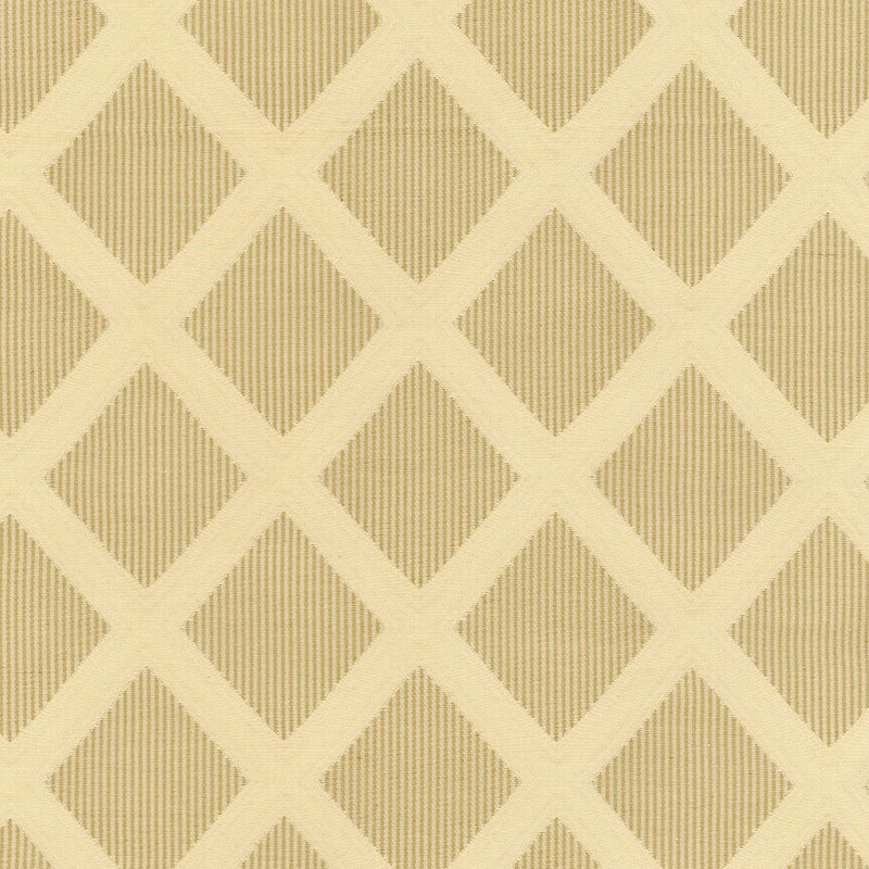 Schumacher STAFFORD DIAMOND TOFFEE Fabric | Atlanta Fabrics