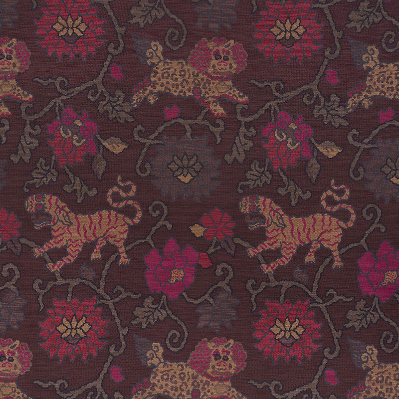 KHOTAN WEAVE AUBERGINE