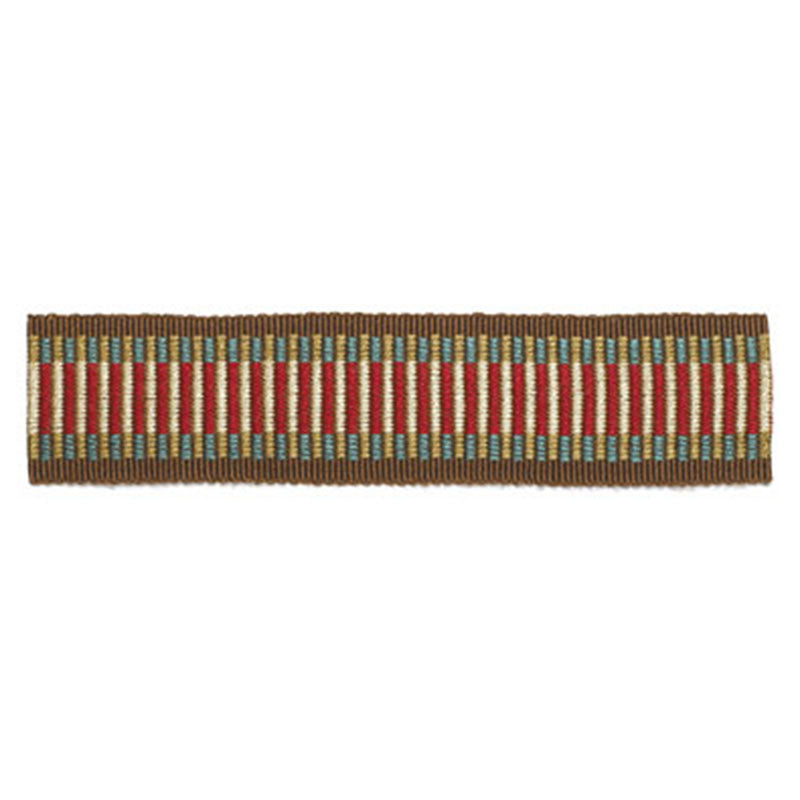 Schumacher LITCHFIELD BRAID ROSEWOOD Trim | Atlanta Fabrics