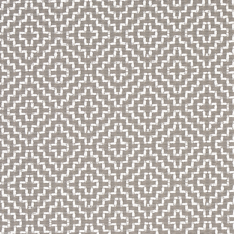 Schumacher SOHO WEAVE GREY Fabric | Atlanta Fabrics
