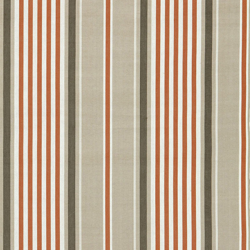 Schumacher MINZER COTTON STRIPE VALENCIA Fabric | Atlanta Fabrics