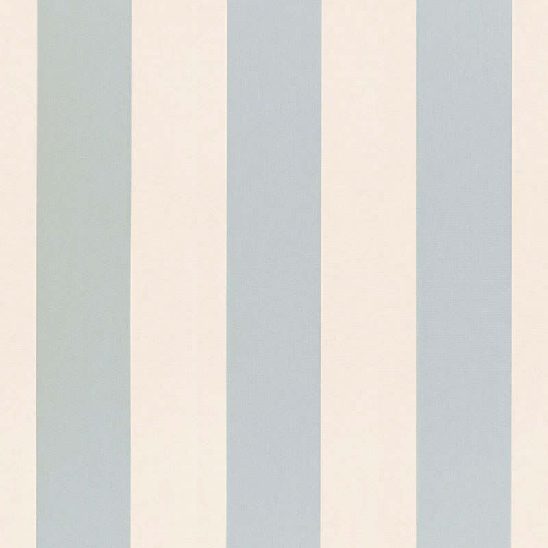 Schumacher BEAUFORT AWNING STRIPE CIEL Fabric | Atlanta Fabrics