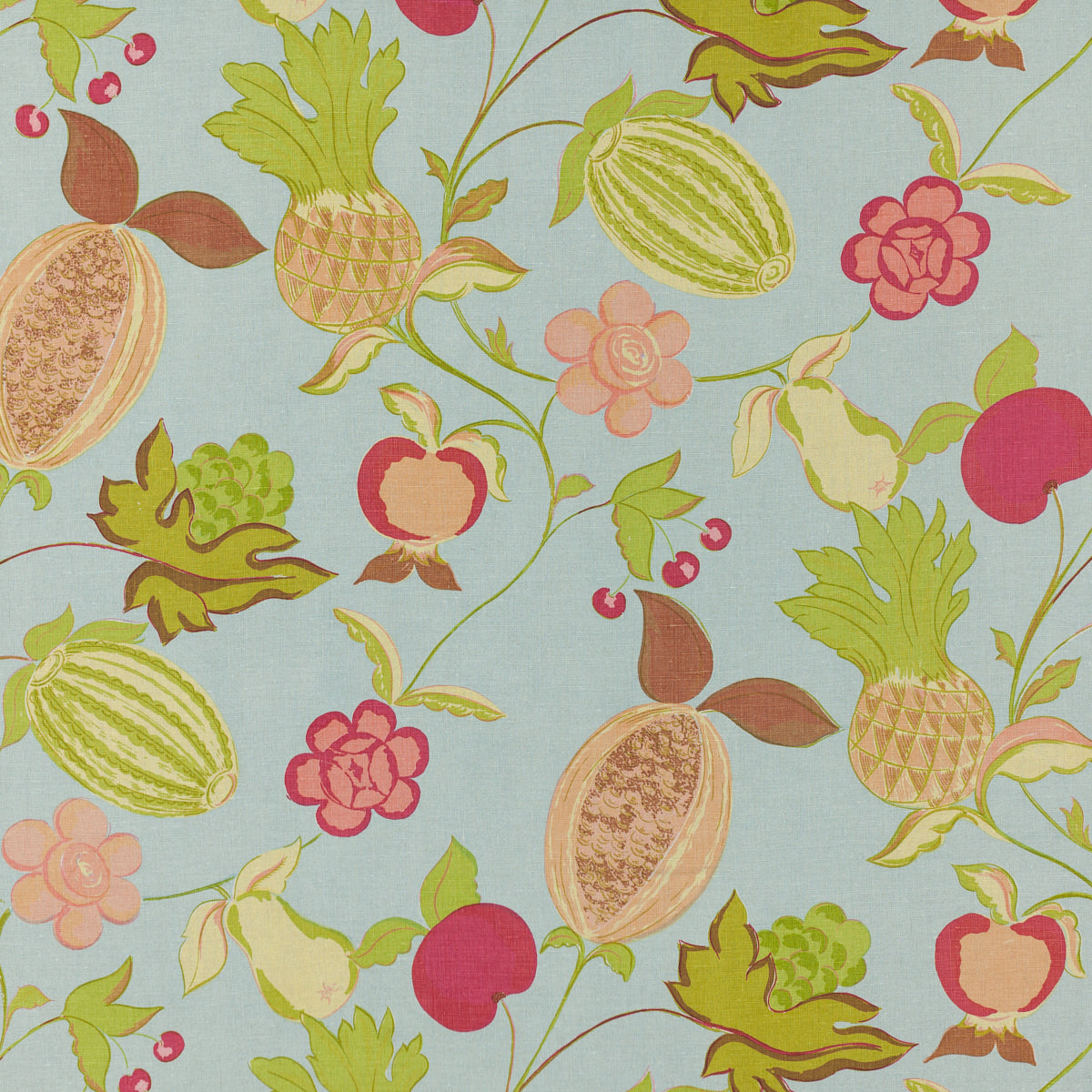 Schumacher MIRANDA ROBIN'S EGG Fabric | Atlanta Fabrics