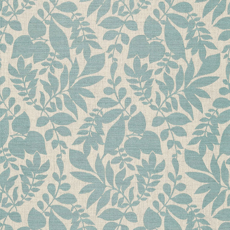 Schumacher BRUXELLES WEAVE AZURE Fabric | Atlanta Fabrics