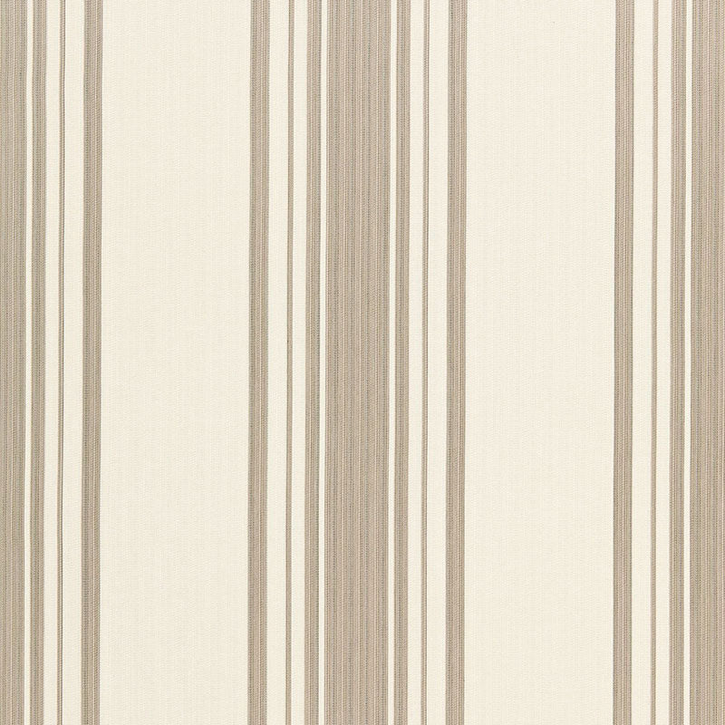 Schumacher CARNEGIE COTTON STRIPE CHANTERELLE Fabric | Atlanta Fabrics
