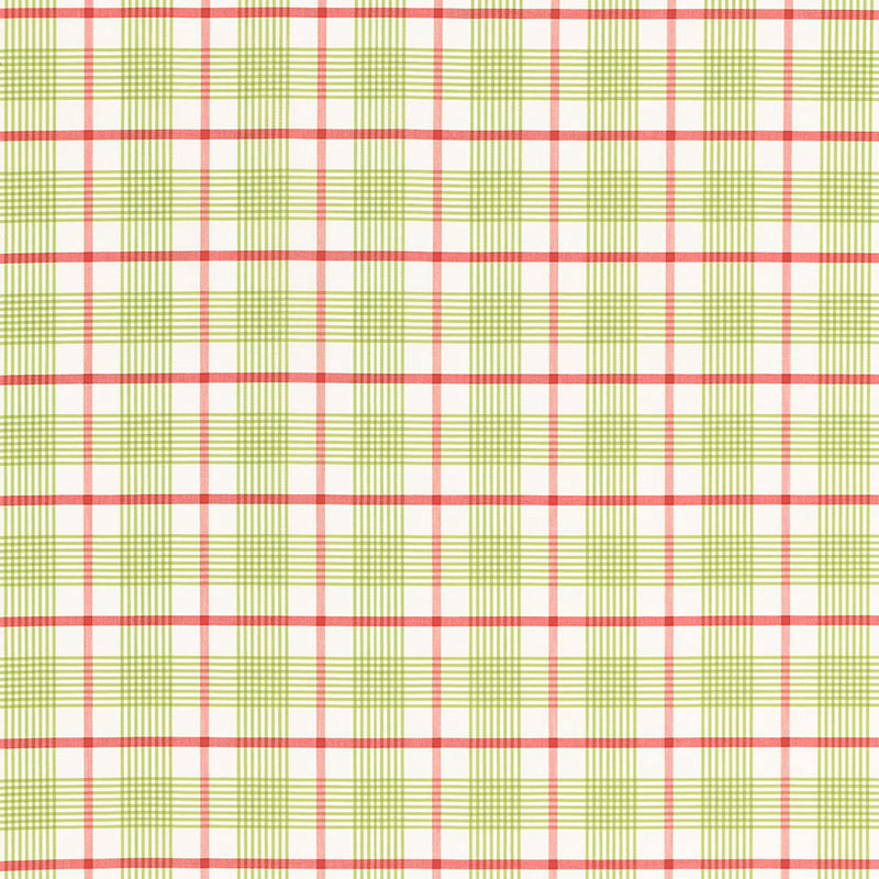 ST. LUCIA PLAID LIME