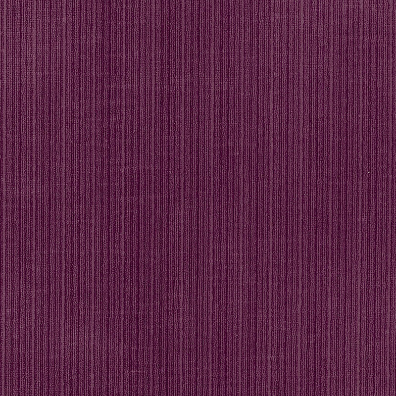 Schumacher ANTIQUE STRIE VELVET PLUM Fabric | Atlanta Fabrics