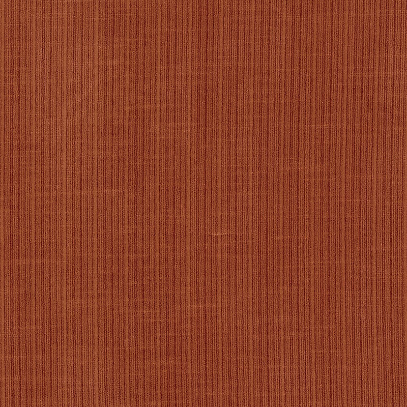 Schumacher ANTIQUE STRIE VELVET RUSSET Fabric | Atlanta Fabrics