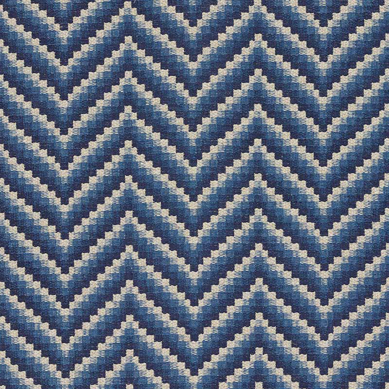 Schumacher WILDER BALTIC Fabric | Atlanta Fabrics