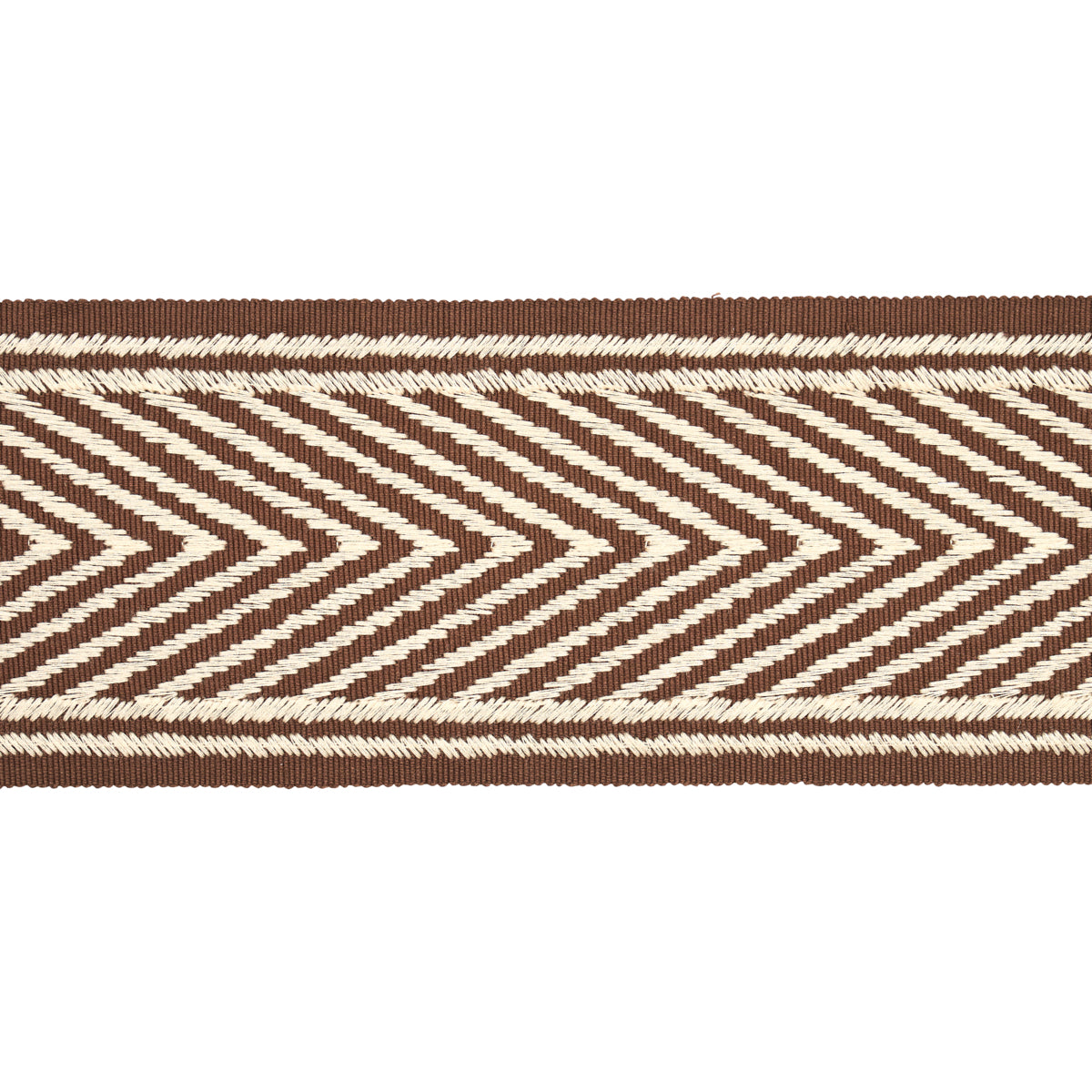 Schumacher NICHOLSON  TAPE BROWN Trim | Atlanta Fabrics