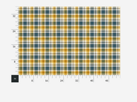 William West Designs Morris Plaid Aubergine Fabric | Atlanta Fabrics