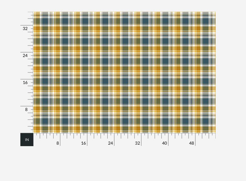 William West Designs Morris Plaid Cadet Fabric | Atlanta Fabrics