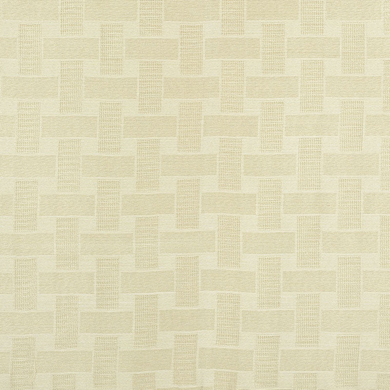 Schumacher BASKETWEAVE SHEER OYSTER Fabric | Atlanta Fabrics