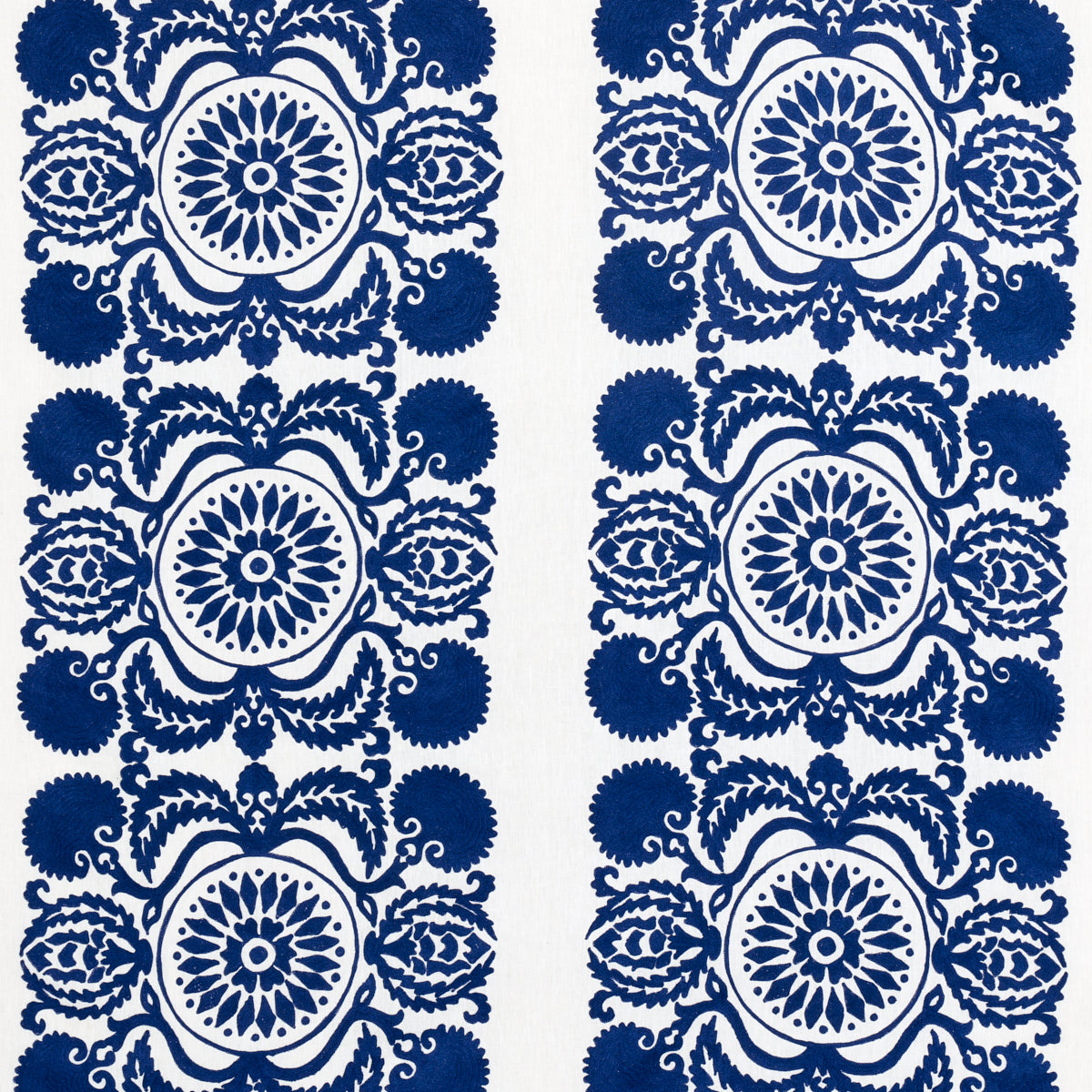 CASTANET EMBROIDERY COBALT