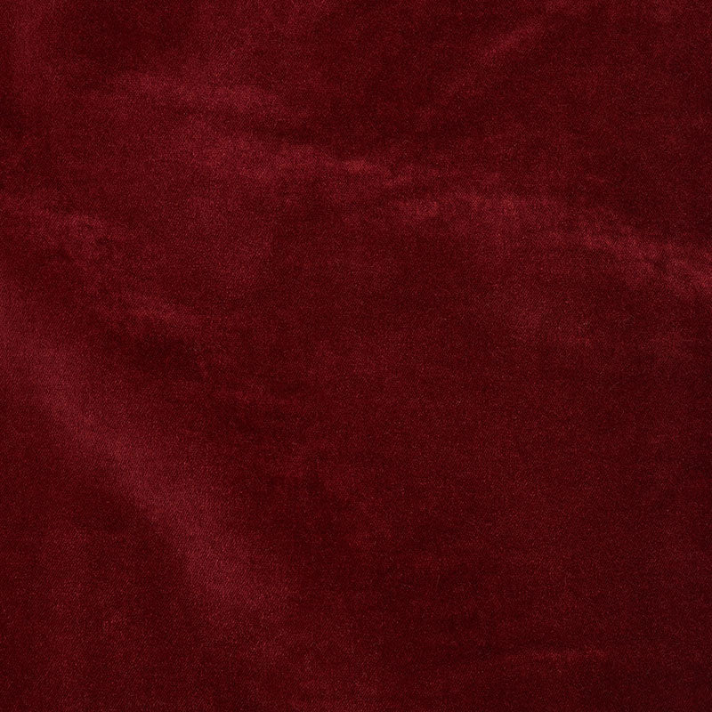 Schumacher ROCKY PERFORMANCE VELVET RED OCHRE Fabric | Atlanta Fabrics