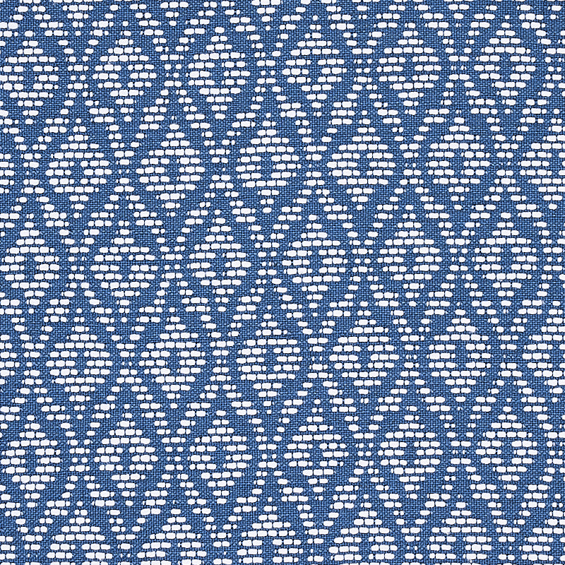 Schumacher RED HOOK BLUE Fabric | Atlanta Fabrics