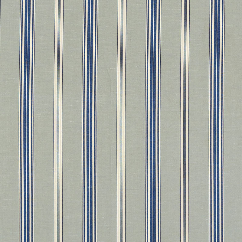Schumacher COCO STRIPE MINERAL Fabric | Atlanta Fabrics