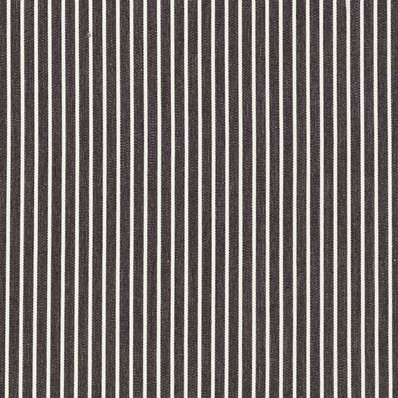 Schumacher EDIE STRIPE BLACK Fabric | Atlanta Fabrics