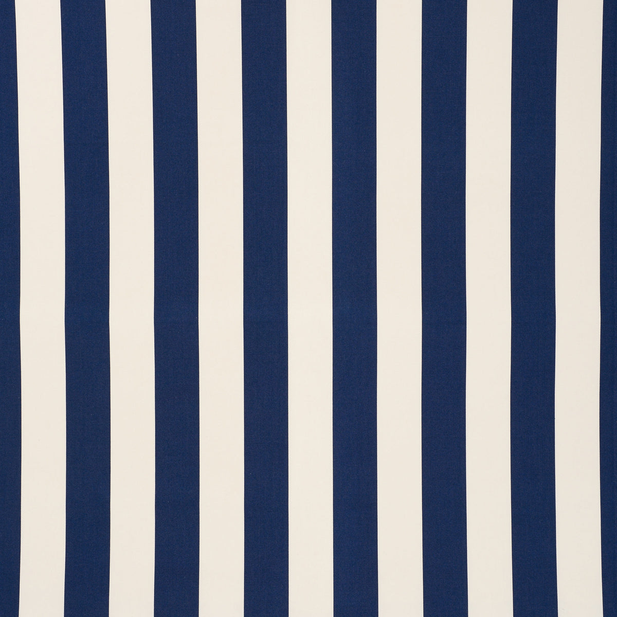 Schumacher CABANA STRIPE INDOOR/OUTDOOR NAVY Fabric | Atlanta Fabrics