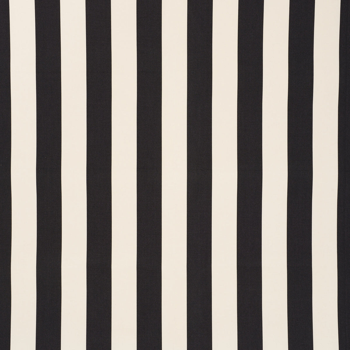 Schumacher CABANA STRIPE INDOOR/OUTDOOR BLACK Fabric | Atlanta Fabrics