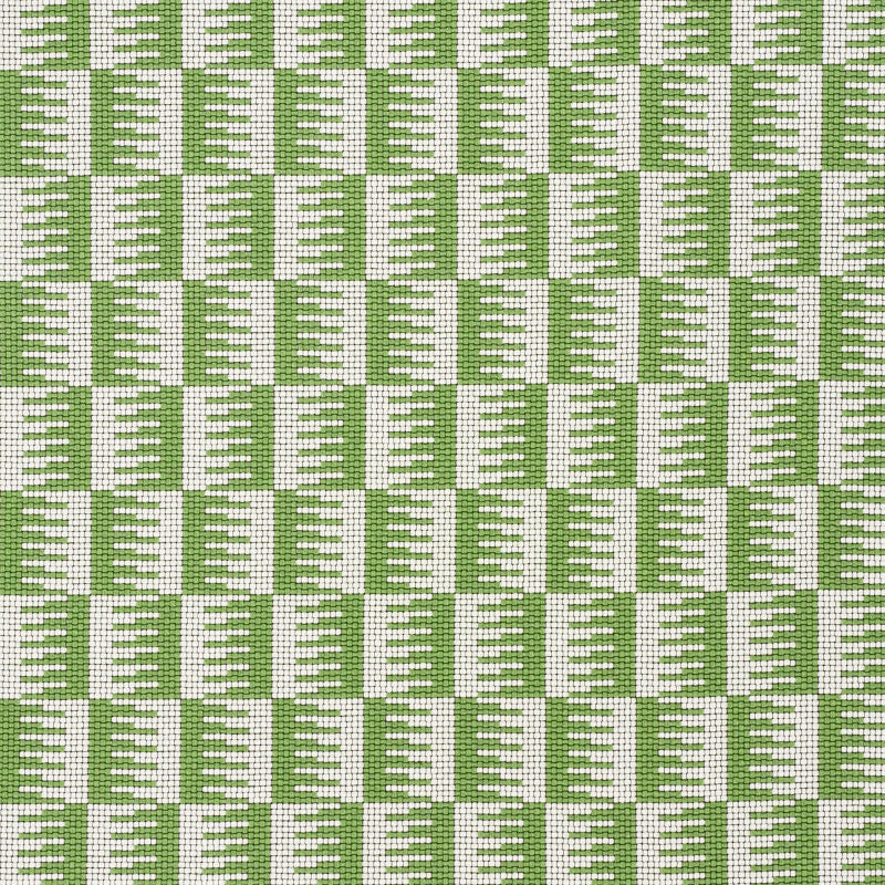 Schumacher DOVETAIL INDOOR/OUTDOOR GREEN Fabric | Atlanta Fabrics