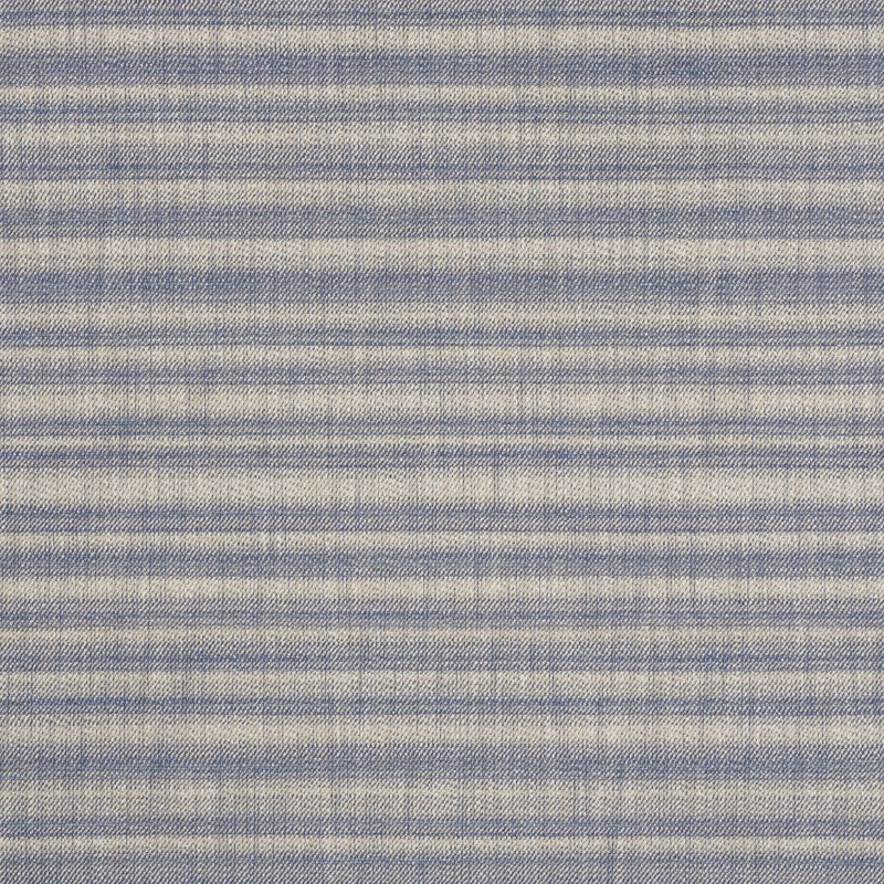 Schumacher PETRA STRIPE INDIGO Fabric | Atlanta Fabrics