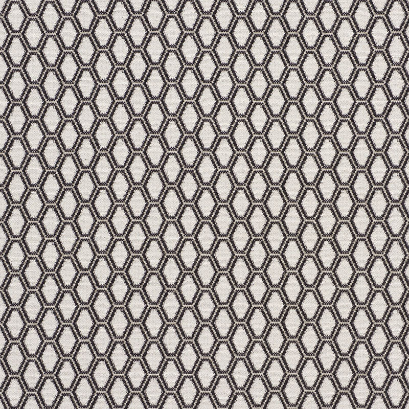 Schumacher BEEHIVE GRAPHITE Fabric | Atlanta Fabrics