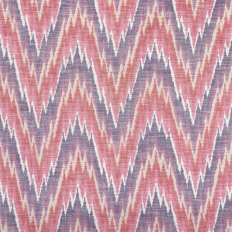 Schumacher IBIZA FLAMESTITCH BERRY Fabric | Atlanta Fabrics