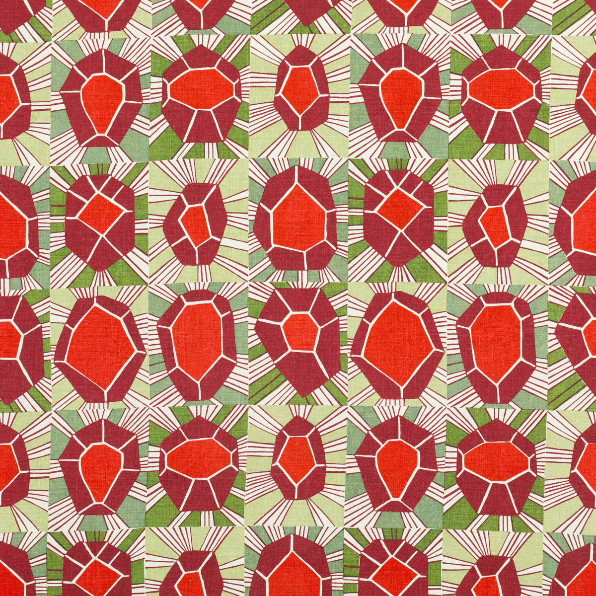 Schumacher BERNARD PALM Fabric | Atlanta Fabrics