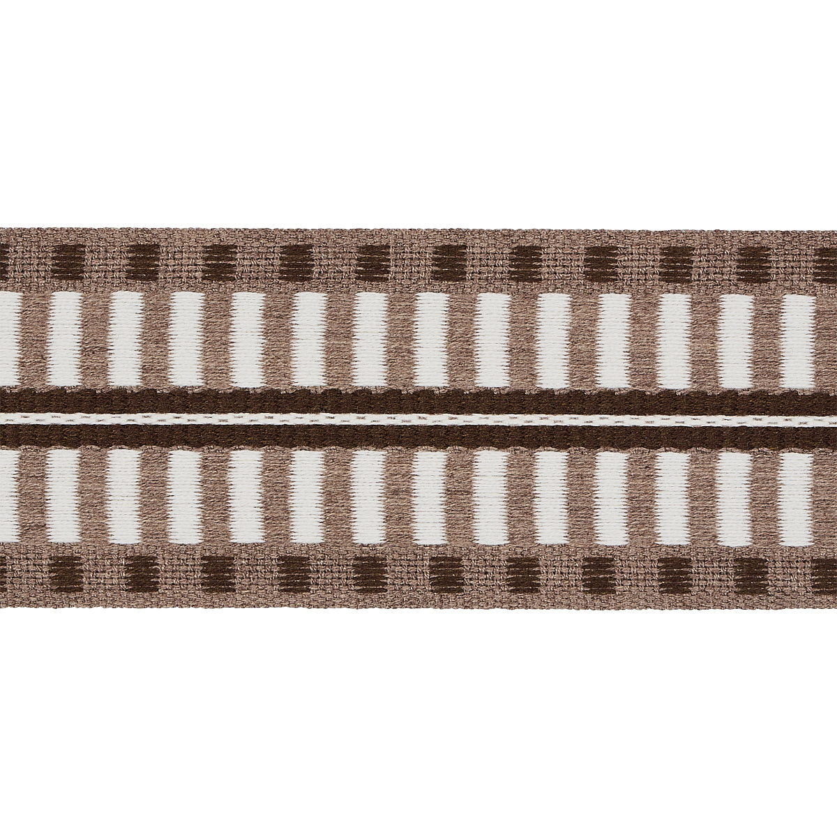 Schumacher JACOBSEN TAPE INDOOR/OUTDOOR NEUTRAL Trim | Atlanta Fabrics