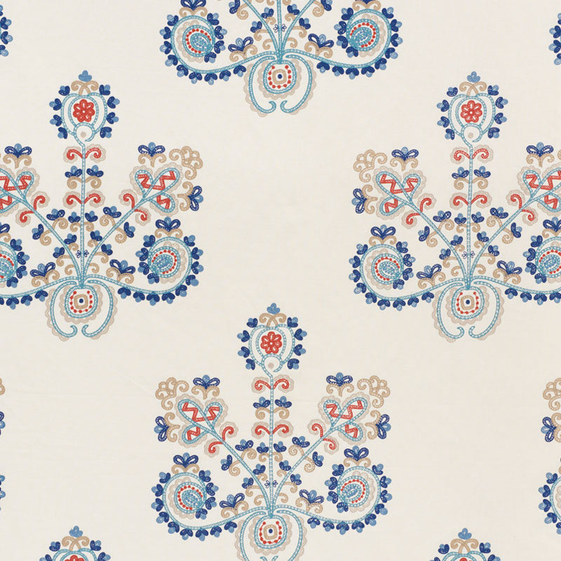 ESTRELLA EMBROIDERY INDIGO SPICE