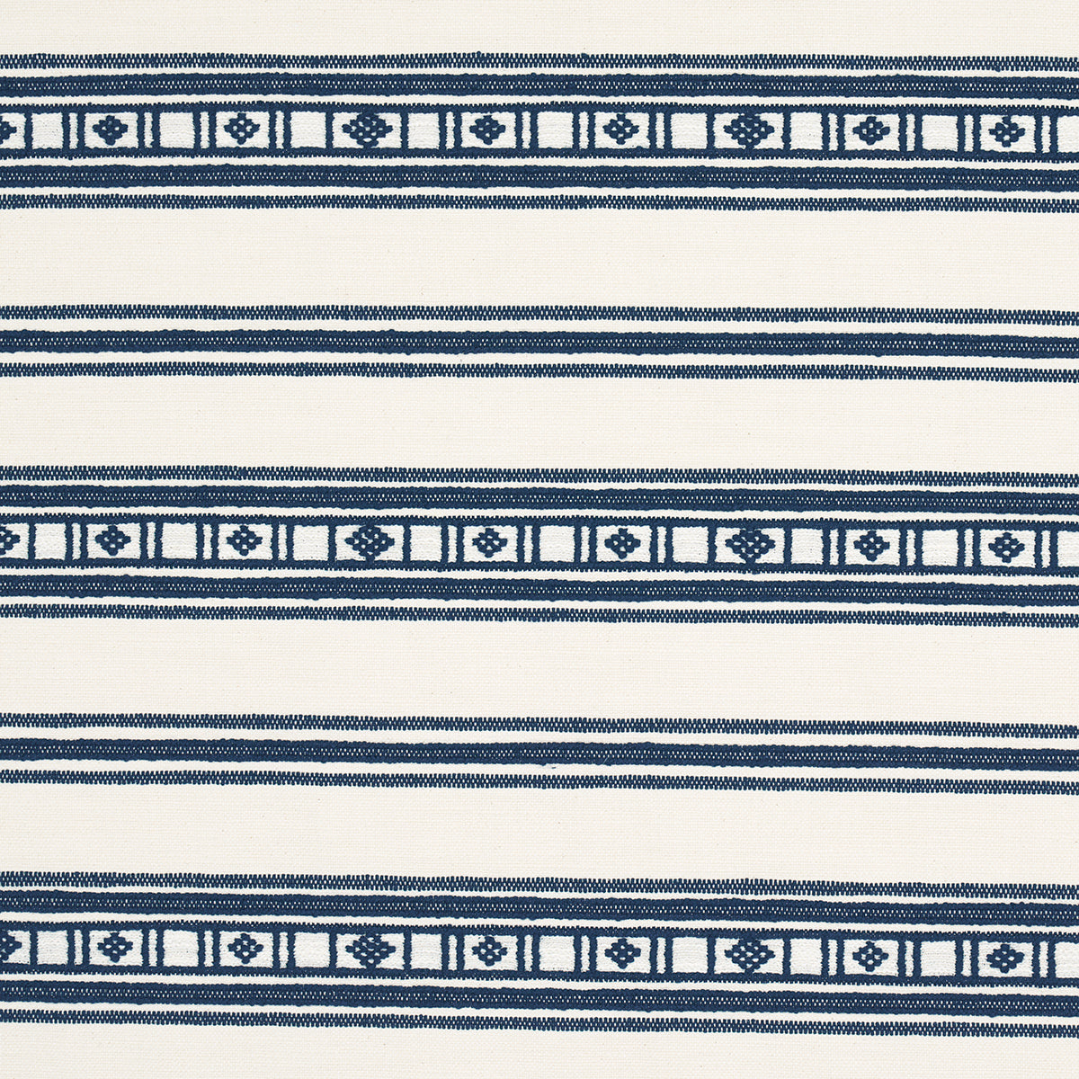 Schumacher BUENA VISTA INDIGO Fabric | Atlanta Fabrics