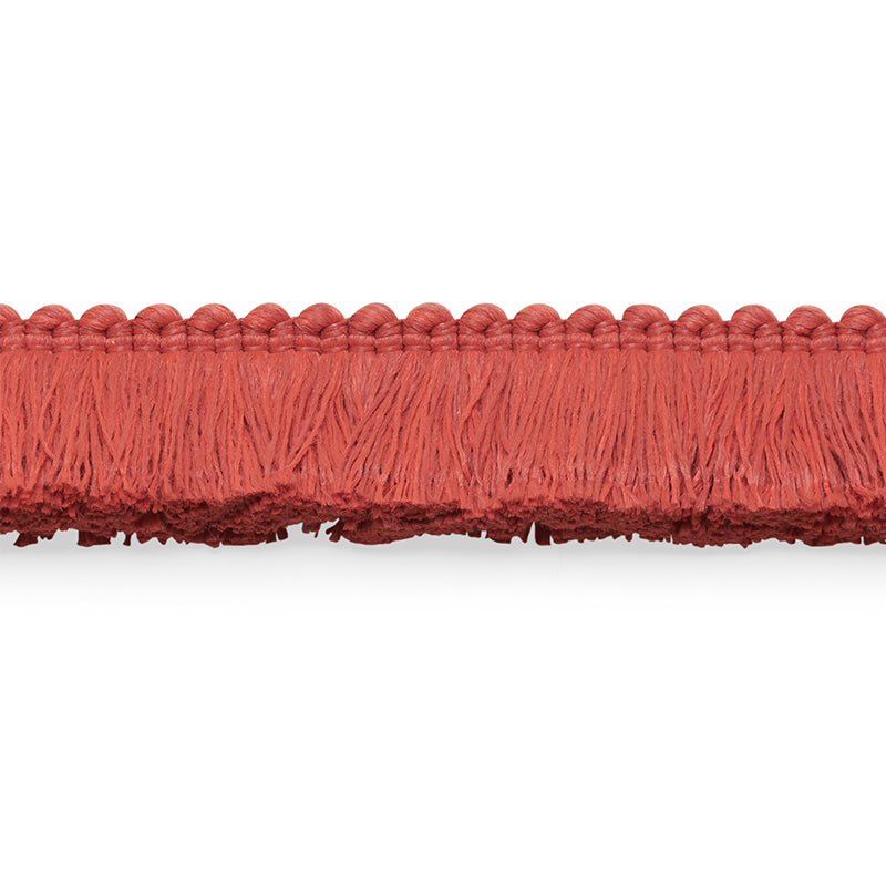 Schumacher MEYER BRUSH FRINGE RED Trim | Atlanta Fabrics