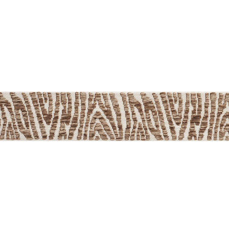 Schumacher GUINEN TAPE TAUPE Trim | Atlanta Fabrics