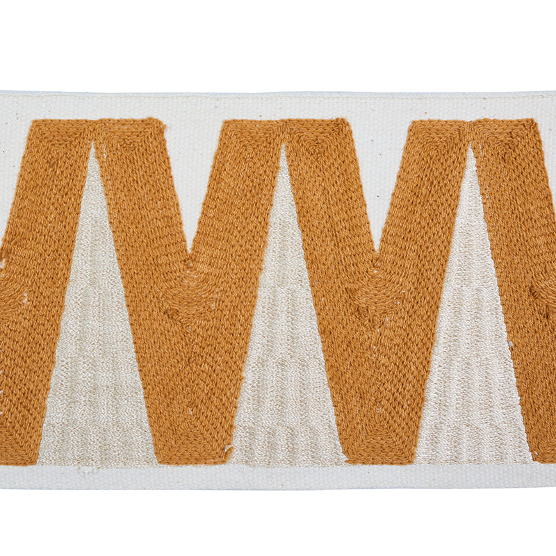 Schumacher PRADO TAPE SAFFRON Trim | Atlanta Fabrics