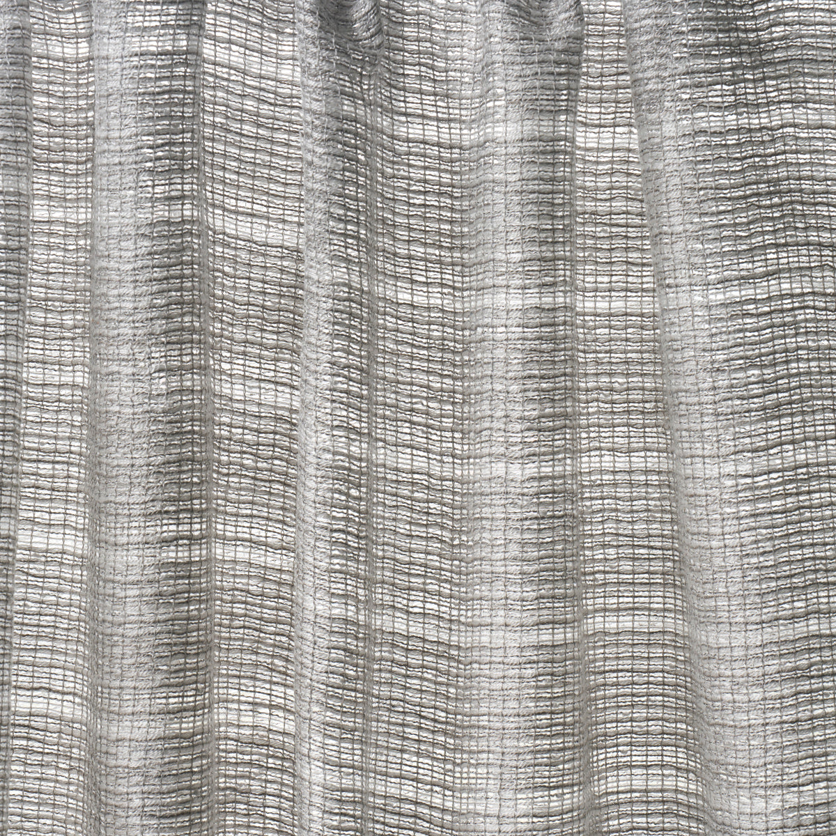 Schumacher ANYO INDOOR/OUTDOOR SHEER GREY Fabric | Atlanta Fabrics