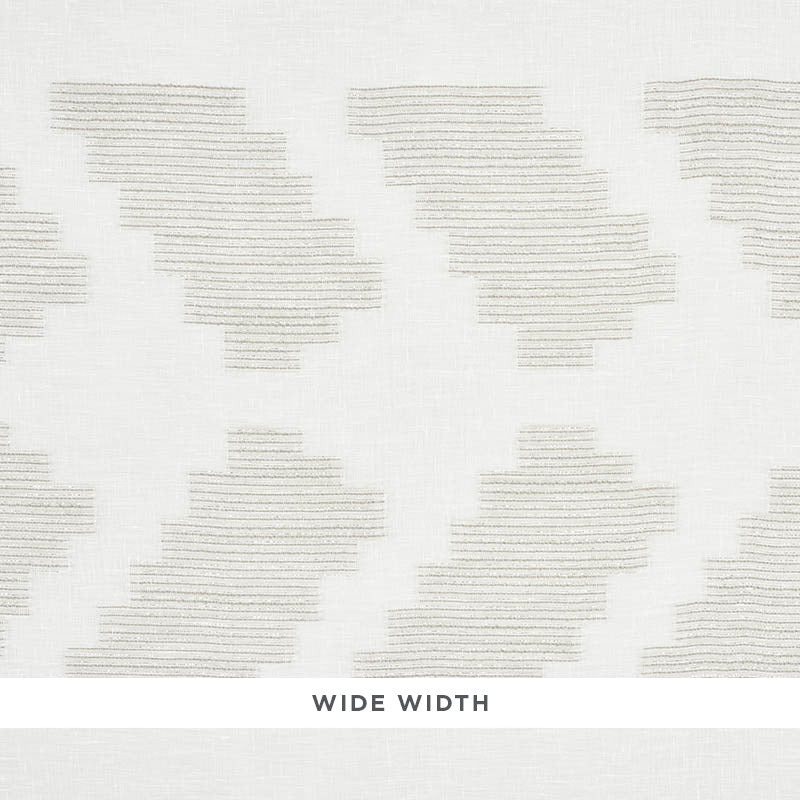 Schumacher ADIA SHEER QUARTZ Fabric | Atlanta Fabrics