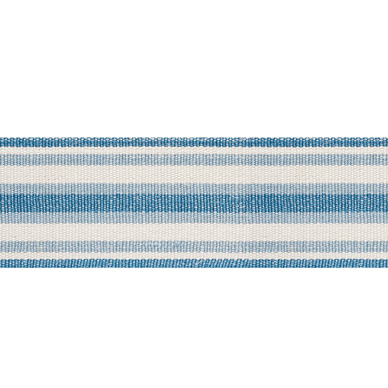 Schumacher LEVANT TAPE BLUE Trim | Atlanta Fabrics