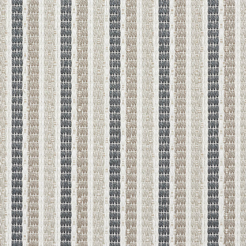 Schumacher BARBARY STRIPE INDOOR/OUTDOOR NATURAL Fabric | Atlanta Fabrics