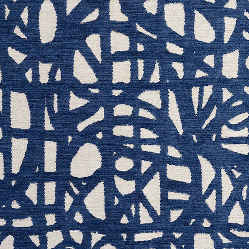 Schumacher MOMENTUM BLUE Fabric | Atlanta Fabrics